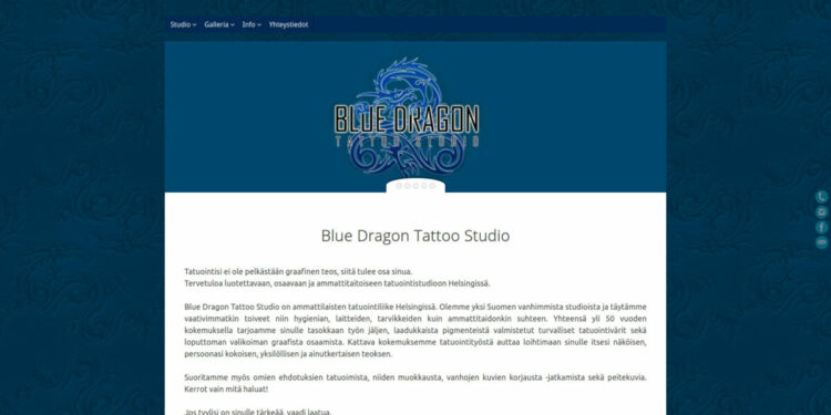 Blue Dragon Tattoo Studio