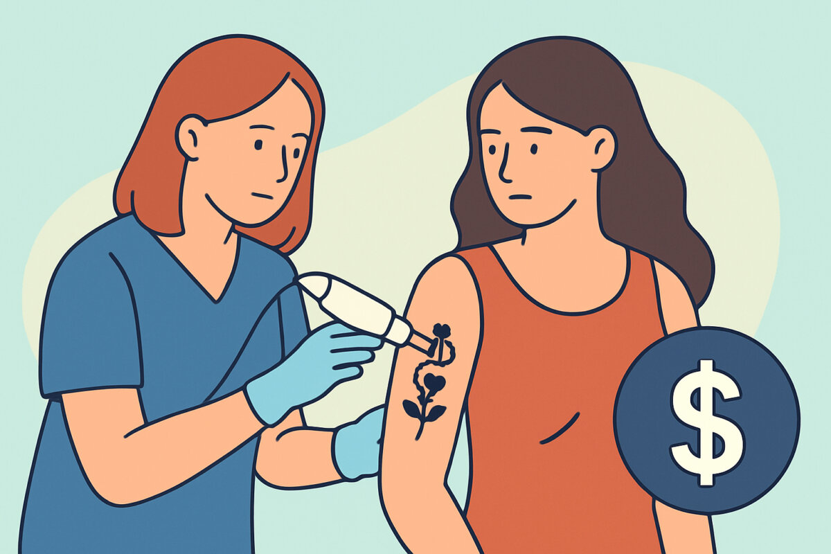 Tatuoinnin poiston kustannukset – mistä lopullinen koostuu