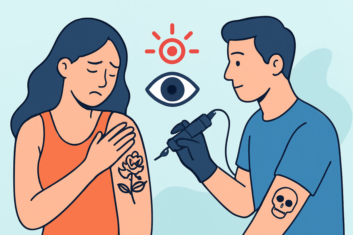 Tatuoinnin sijainti vartalossa – kivun ja näkyvyyden arviointi