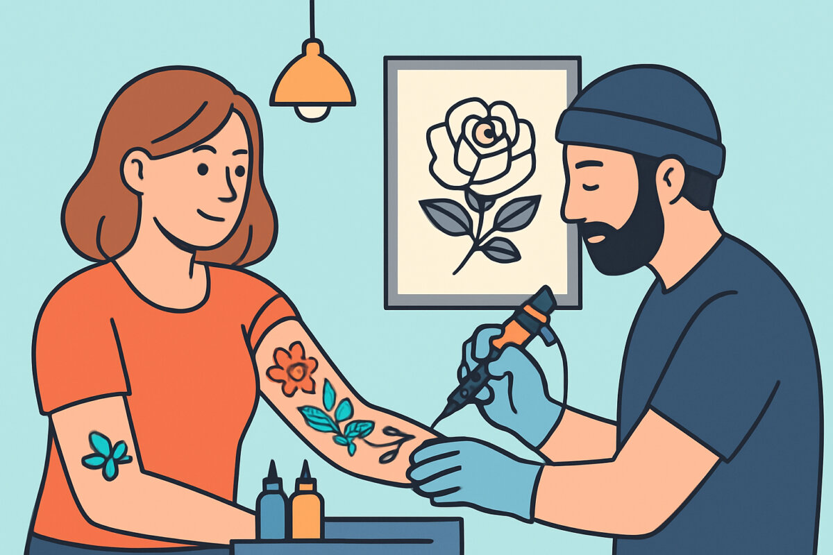 Tatuoinnin värit vai mustavalkoinen – tyylin valinta